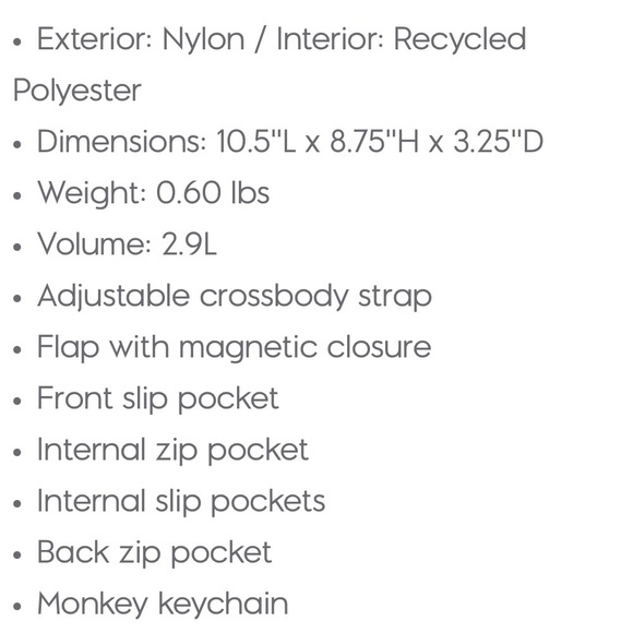 🆕NWT Kipling Lucasta Crossbody Bag in Light Aloe Tonal - Picture 7 of 7